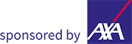 Bild AXA Logo sponsored blau rot