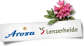 arosa Lenz Logo blume schweizer wappen ohne Hintergrund