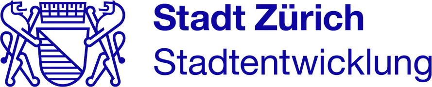 Logo Stadt Zürich Stadtentwicklung blau Löwe blau ohne Hintergrund