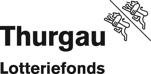 Logo Lotteriefonds des Kanton Thurgau schwarz Löwe